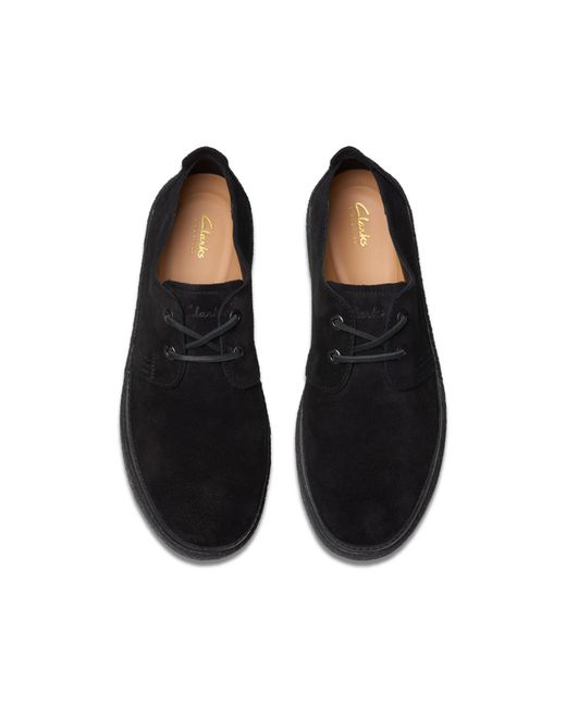 Clarks Black Wallabee Moc Toe Formal Shoes for men
