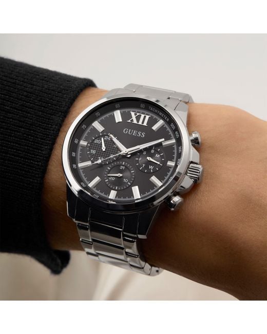 Guess Metallic Gesjwl Walker Watch Sn64 for men