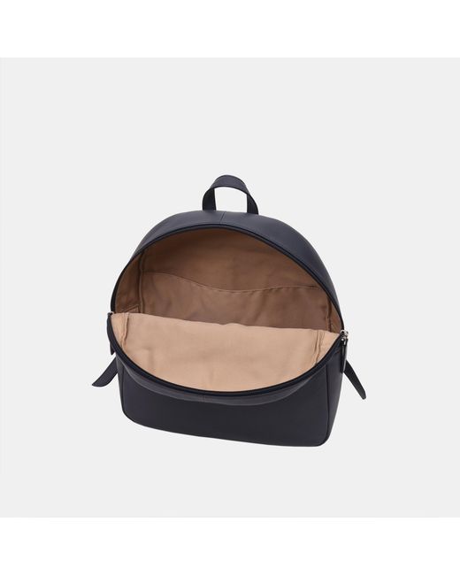 Firetrap Blue Leather Zip Backpack