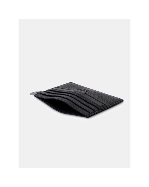 Guess Black Monaco Card Holder for men