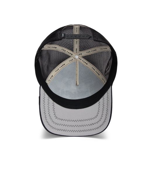 Goorin Bros Black Animal Farm Trucker Cap for men