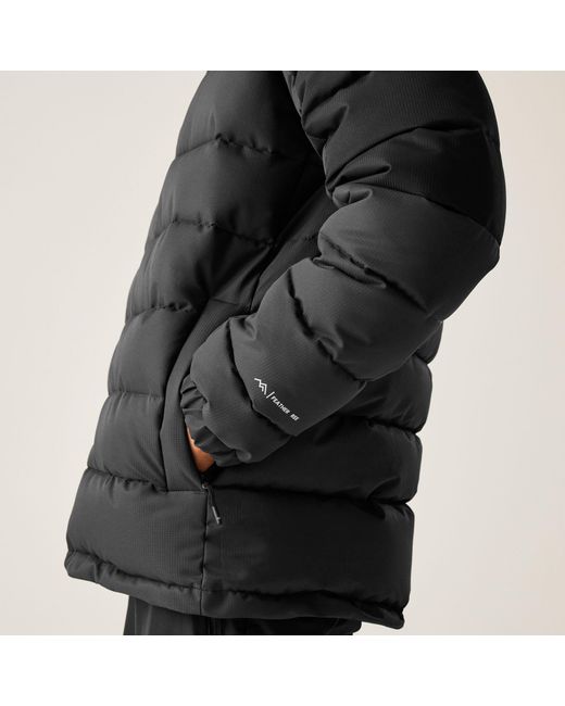 Regatta Black Aldthorn Water-Resistant Quilted Jacket for men