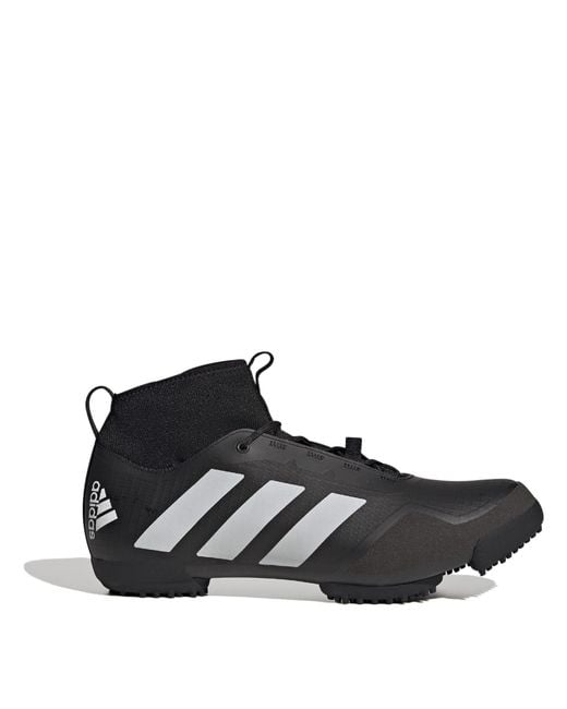 Adidas Black Gravel Road Cycling Shoes for men