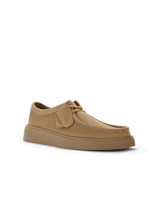 Clarks Brown Shoe Torview Sand for men