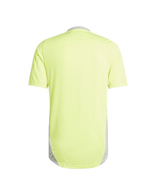 Adidas Yellow Tiro 25 Competition Training T-Shirt for men