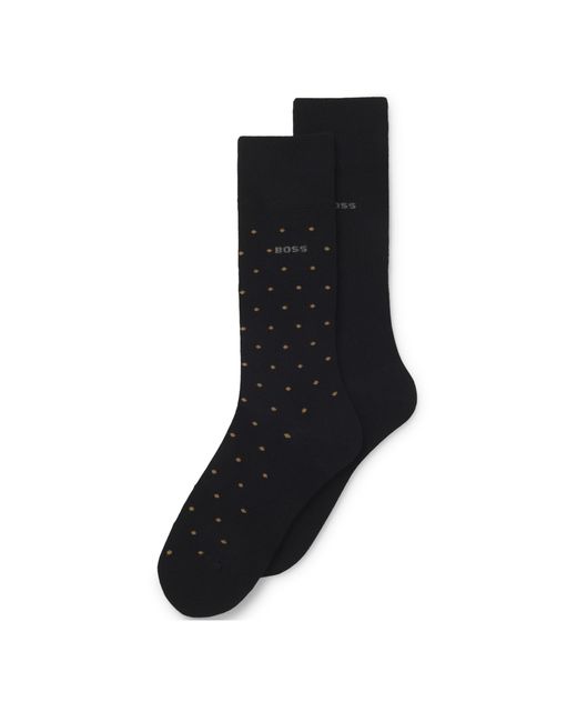 Boss Black 2-Pack Logo Socks for men
