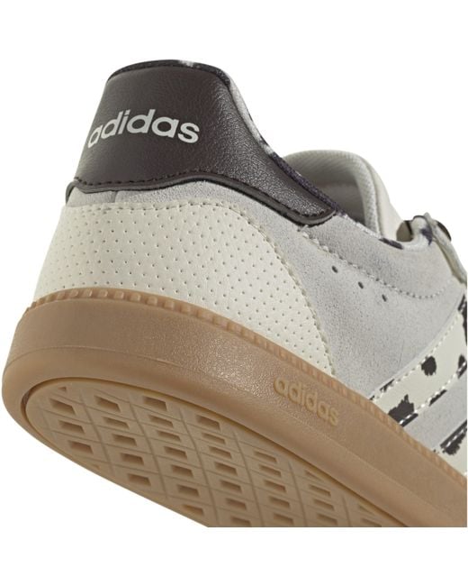 Adidas Gray Breaknet Sleek Suede Shoes