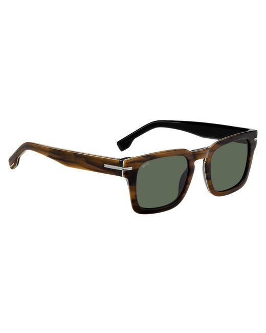 Boss Black Round Sunglasses for men