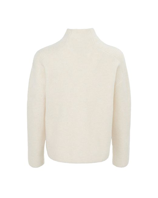 Miso White Rib Jumper