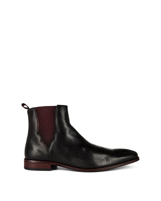 Jeffery West Black Scarface Navegante Chelsea Boots for men