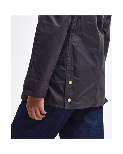 Barbour Black Beadnell Wax Jacket