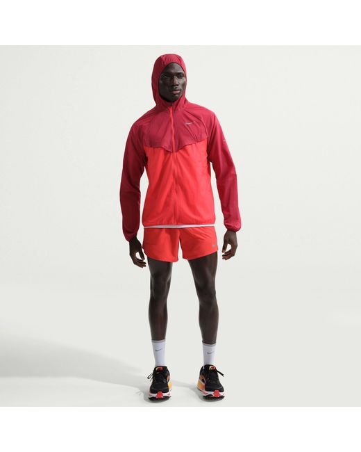 Nike Red Stride Repel Uv Running Jacket for men