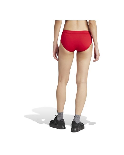 Adidas Red Adizero Running Briefs