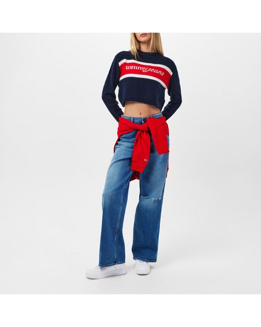 Tommy Hilfiger Blue Script Sweater
