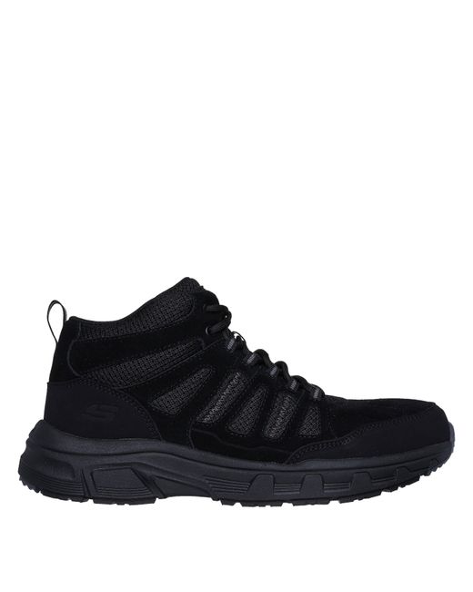 Skechers Black Oakcanyon Casual Low-Top Trainers for men