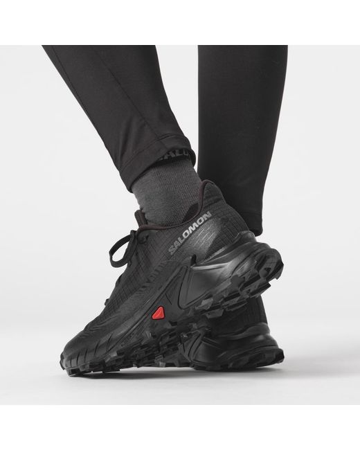 Salomon Black Alphacross 5 Trail Running Shoes