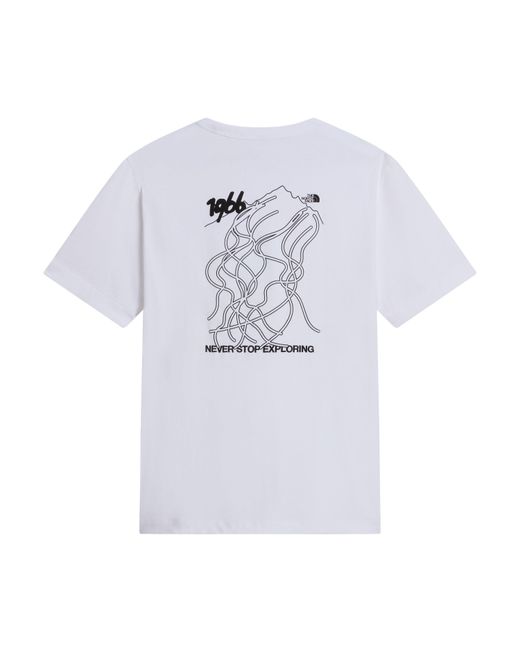The North Face White Tnf Nse Graphic Tee for men