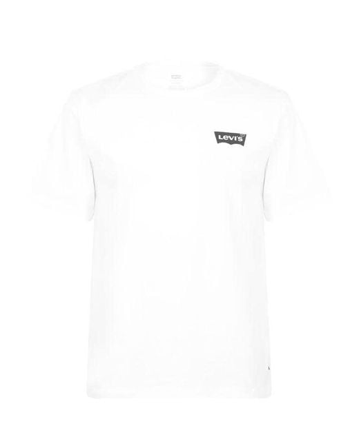 Levi's White Relax Co T-shirt for men