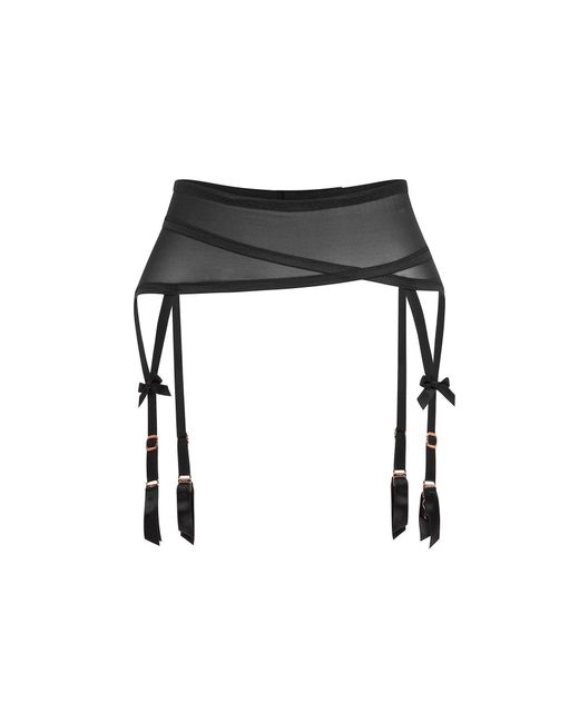 Agent Provocateur Black Joan Suspender