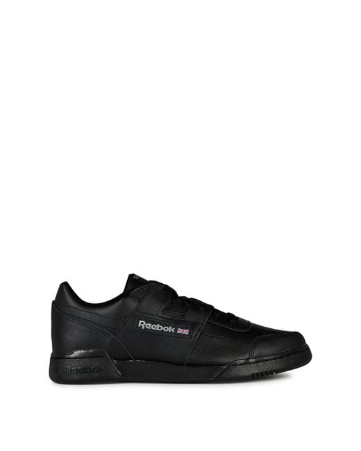 Reebok Black Classic Leather Sneakers White Tennis Shoes S Size 5 To 11