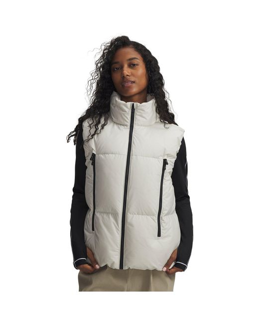 Under Armour Gray Limitless Down Puffer Vest Summit