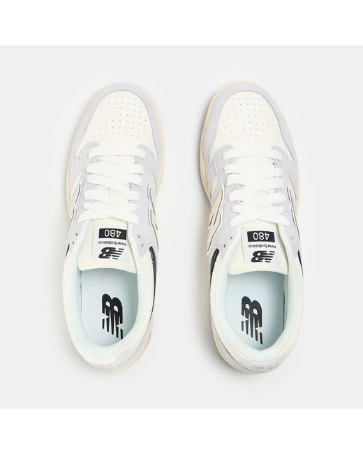 New Balance White Nb 480 for men