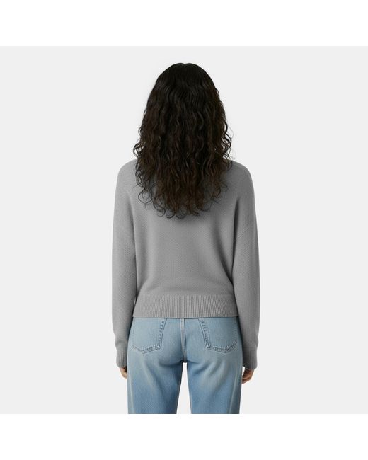 Jack Wills Gray Vintv Crew Neck Jumper
