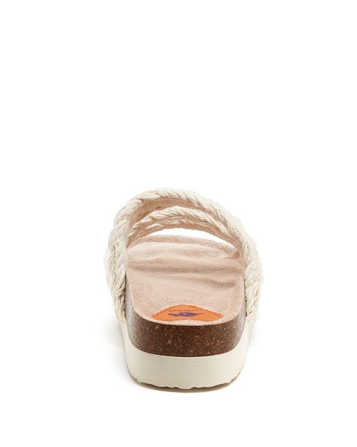 Rocket Dog White Ashley String Braid Sandal