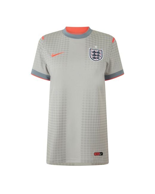 Nike Gray England X Palace Short-Sleeve Soccer Top