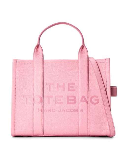 Marc Jacobs Pink Medium Leather Tote Bag