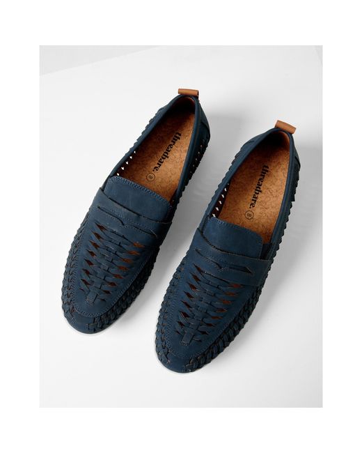 Threadbare Blue Aaron Loafer for men