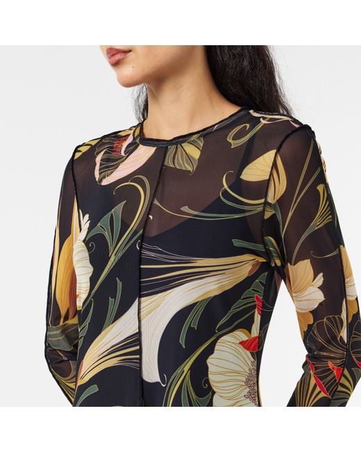 Ted Baker Black Plain Mini Dress