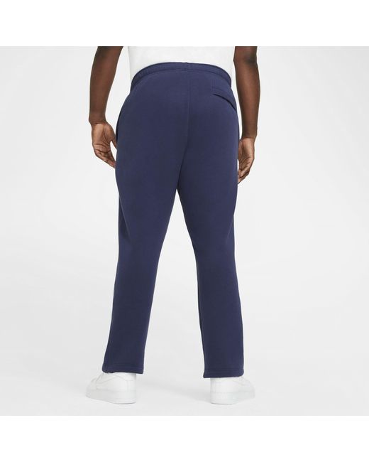 Nike Blue Sportswear Club Fleece Pants for men