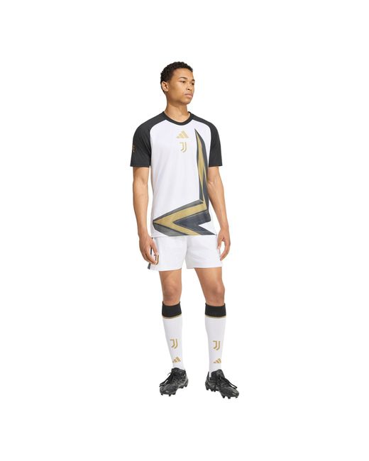 Adidas Black Juventus Pre Match Shirt 2026/27 for men