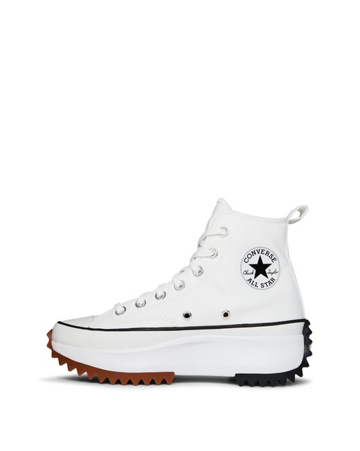 Converse White Run Star Hike Trainers