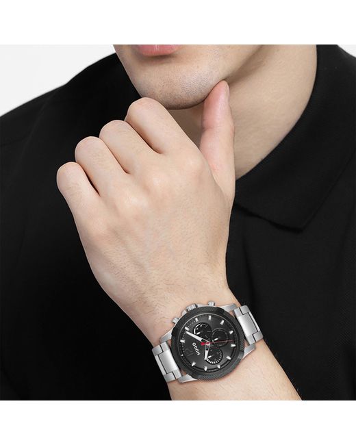 HUGO Black Impress For Him Bracelet Watch for men