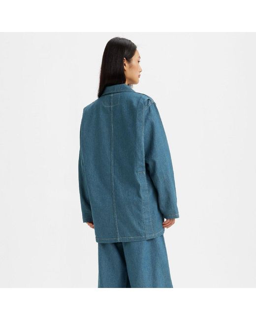Levi's Blue Levi's Df Short Coat for men