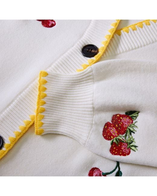 Never Fully Dressed White Cardigan