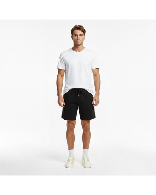 Boss Black Fleece Jogger Shorts for men