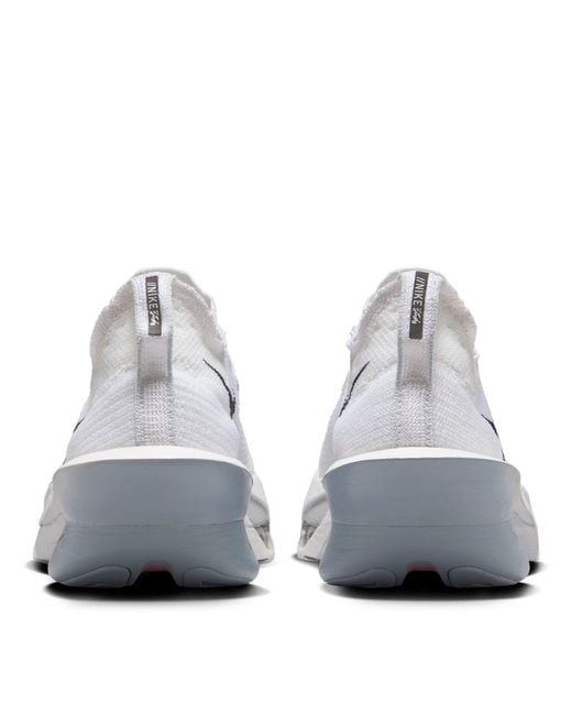 Nike White Zoomx Alphafly 3 Running Shoes for men