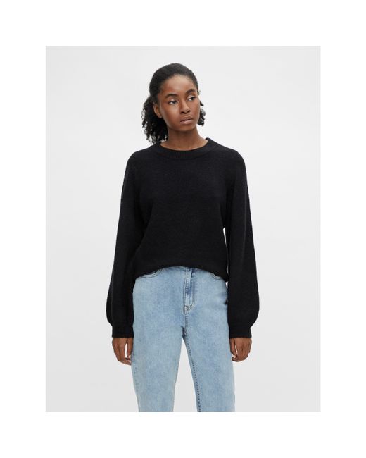 Object Black Long Sleeve Pullover Jumper