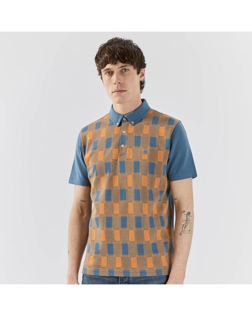 Pretty Green Blue Pretty Pg Streatham Polo for men
