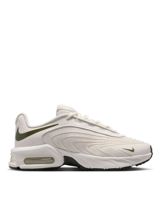 Nike White Air Max Fire Sneakers