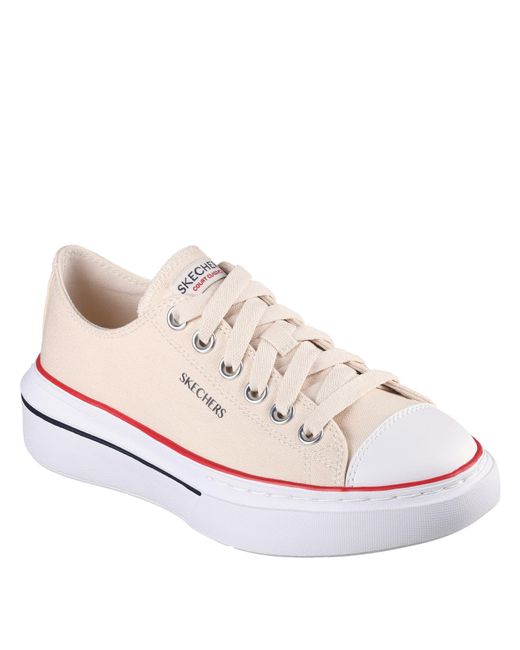 Skechers White Cordova Low-Top Trainers