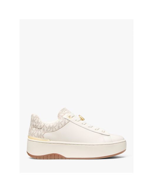 MICHAEL Michael Kors White Dottie Sneakers