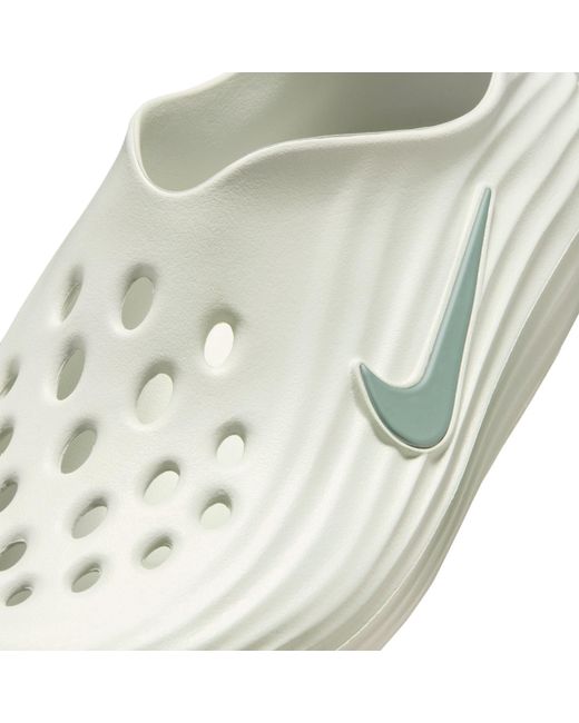 Nike White Clogs for men