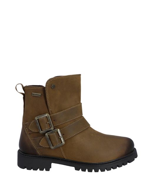 Hunter Brown Ness Ankle Boot