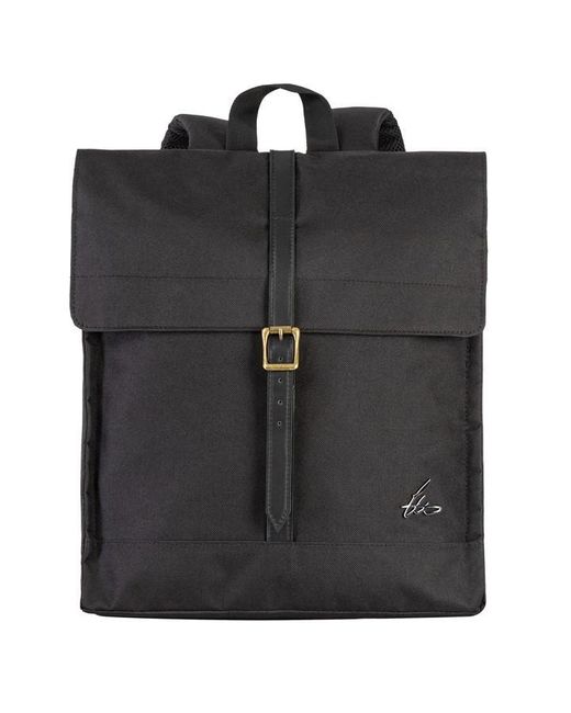 Loyalti Black S-strap Backpack Sn42 for men