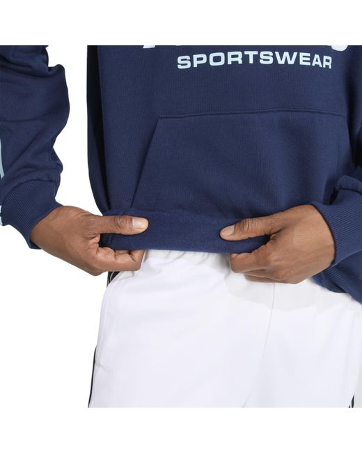 Adidas Blue House Of Tiro Nations Pack Hoodie Adults for men