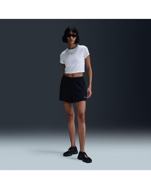 Nike White Chill Crop Tee